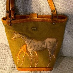 Vintage horse 🐎 purse